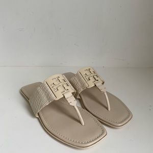 Tory Burch Georgia Sandals in New Cream Women's size 7